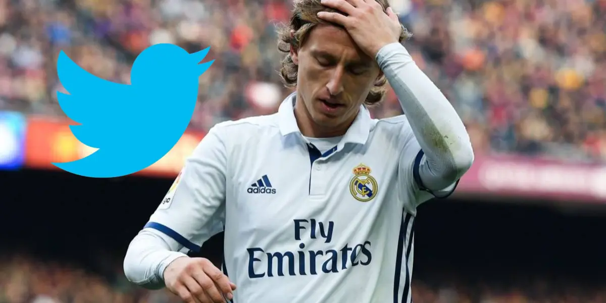 Las redes sociales arden contra Luka Modric.