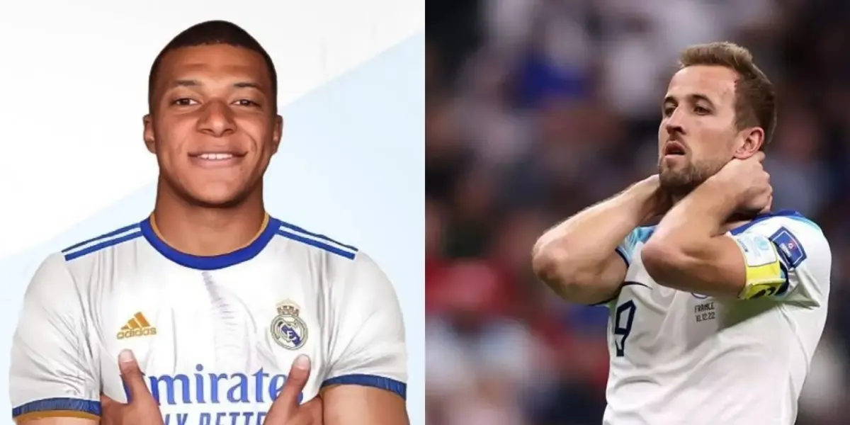 A Harry Kane le bajaron el pulgar en Real Madrid y el delantero inglés puede ser clave para que llegue Kylian Mbappé