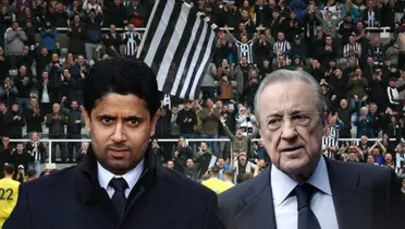 Al-Khelaifi y Florentino Pérez se disputan la llegada de un jugador del Newcastle.