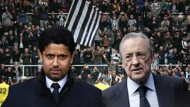 Al-Khelaifi y Florentino Pérez se disputan la llegada de un jugador del Newcastle. 