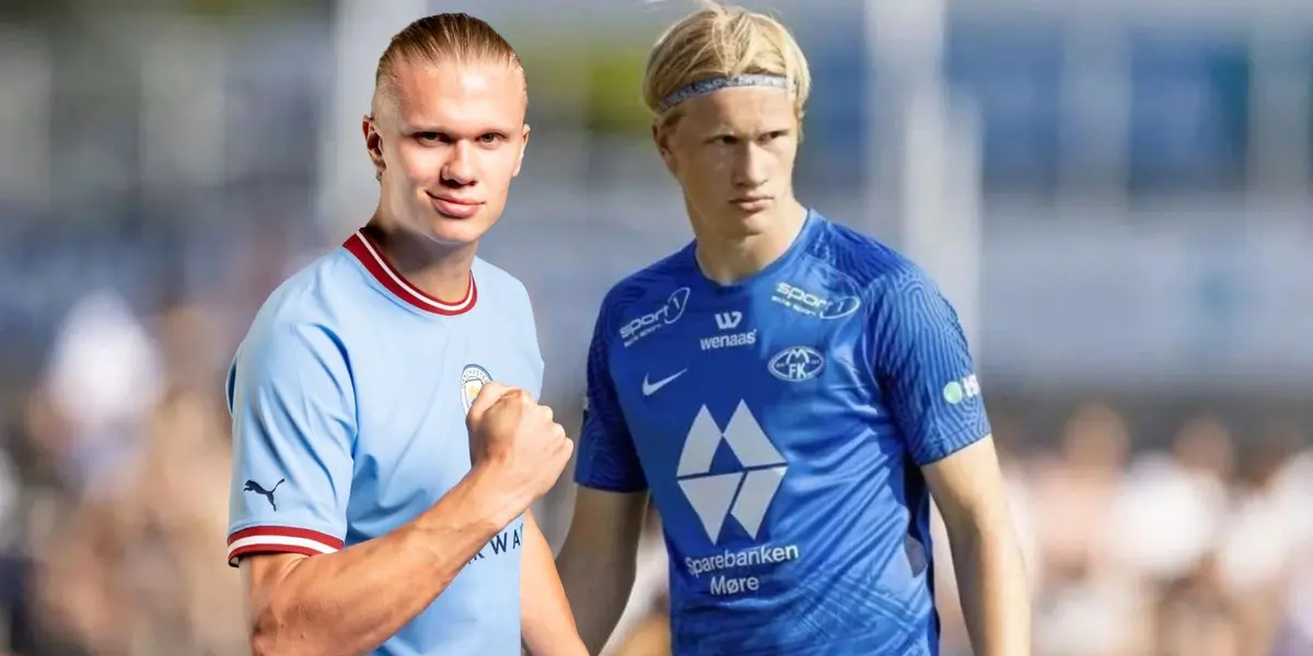 Albert Braut Tjaland tiene 18 años y asombra por sus números en el Molde