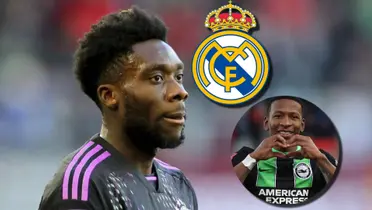 Alphonso Davies y Pervis Estupiñán / Foto: Primicias