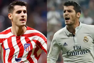 Álvaro Morata no respetó que jugó antes en el Real Madrid y con su gol les celebró en la cara a todo el Bernabéu