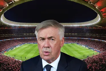 Ancelotti se pronuncia sobre el pasillo antes del Atlético-Madrid.