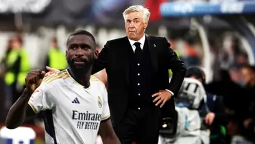 Ancelotti valora el estado físico de Rudiger antes de jugar contra el Atlético.