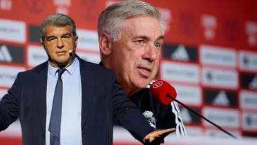 Ancelotti y un brutal zasca contra Laporta por sus dichos contra el Real Madrid