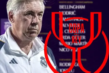 Ancelotti y una sorpresiva convocatoria para el duelo anta Arandina por la Copa del Rey.