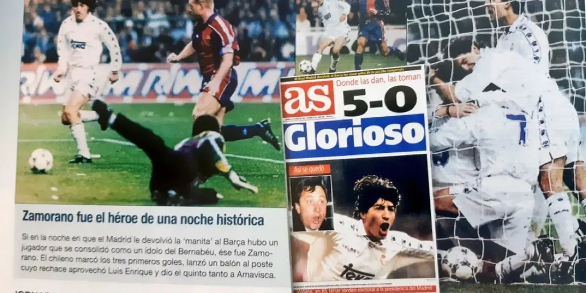 Anotó un hat trick contra el Barcelona y ahora cuenta su fichaje por el Madrid.