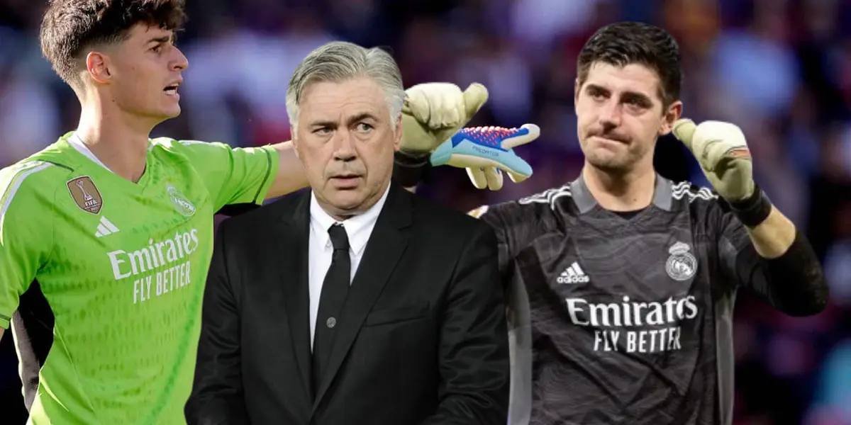 Ante la vuelta de Courtois, el plan de Ancelotti que afectará a Kepa y a Lunin