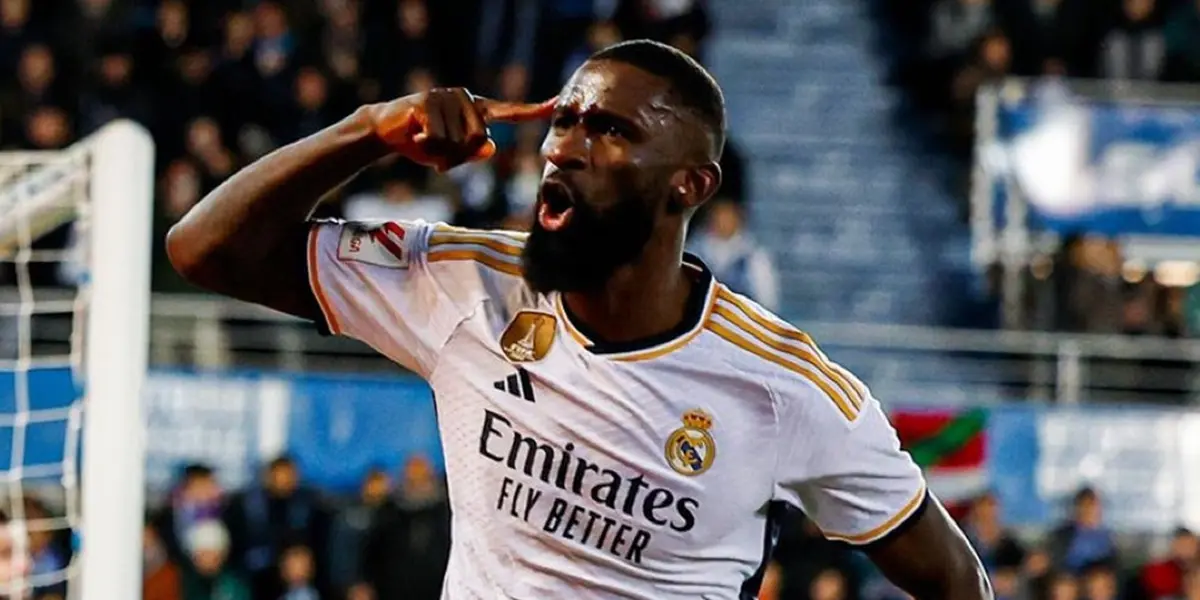 Antonio Rüdiger anota el primer tanto del Real Madrid en un duelo difícil ante Mallorca.