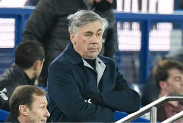 Apenas iniciado el partido, el equipo de Carlo Ancelotti se encuentra por debajo en el marcador.