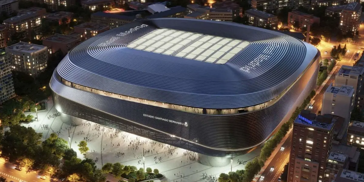 Así quedará el Nuevo Santiago Bernabéu una vez las obras hayan finalizado. Imagen: Confidencial Digital.