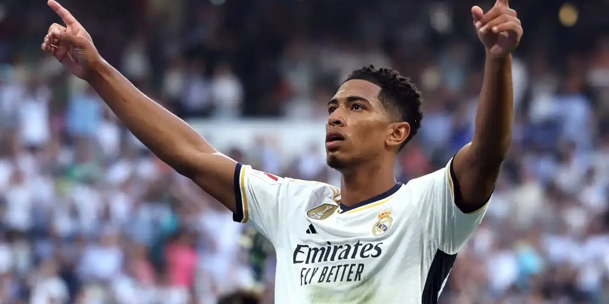 Bellingham celebra un tanto con el Real Madrid. Imagen: El Español.