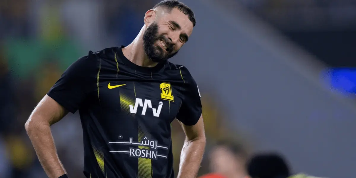 Benzema no soportó perder ante el equipo de Cristiano Ronaldo y se marchó de la ciudad.