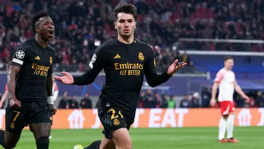 Brahim celebra el gol de la victoria. Imagen: Goal.com