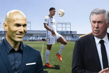Calo Ancelotti reconoció la ayuda de Zinedine Zidane para darle su lugar a Jude Bellingham