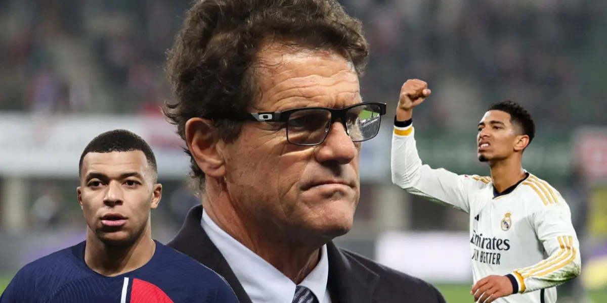 Capello compara a Mbappé y Bellingham con la rivalidad Messi y Cristiano.