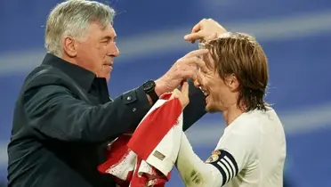Es su último año en el Madrid, la oferta de Ancelotti a Modric para que siga
