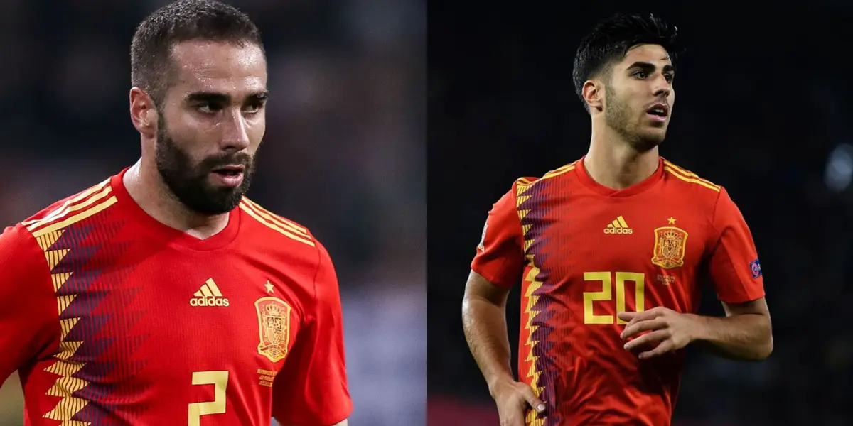 Carvajal y Asensio titulares con España, Marco tuvo un gran partido con asistencia incluida