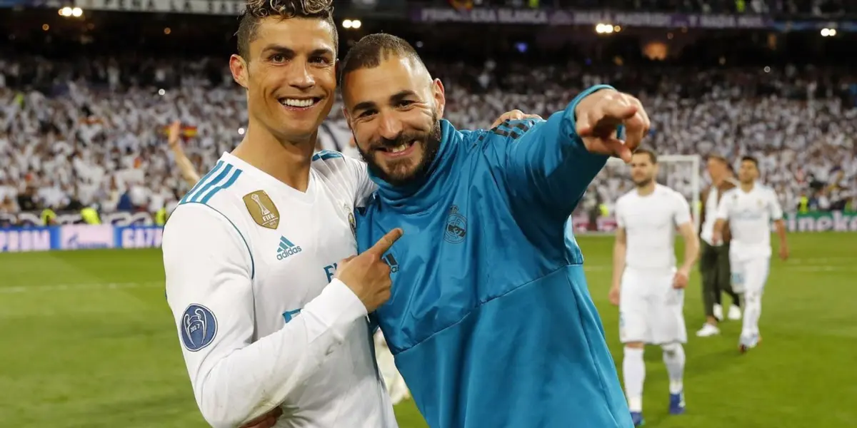 Cristiano Ronaldo y Karim Benzema / Foto: Real Madrid