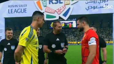 Cristiano Ronaldo y Nacho / Foto: X