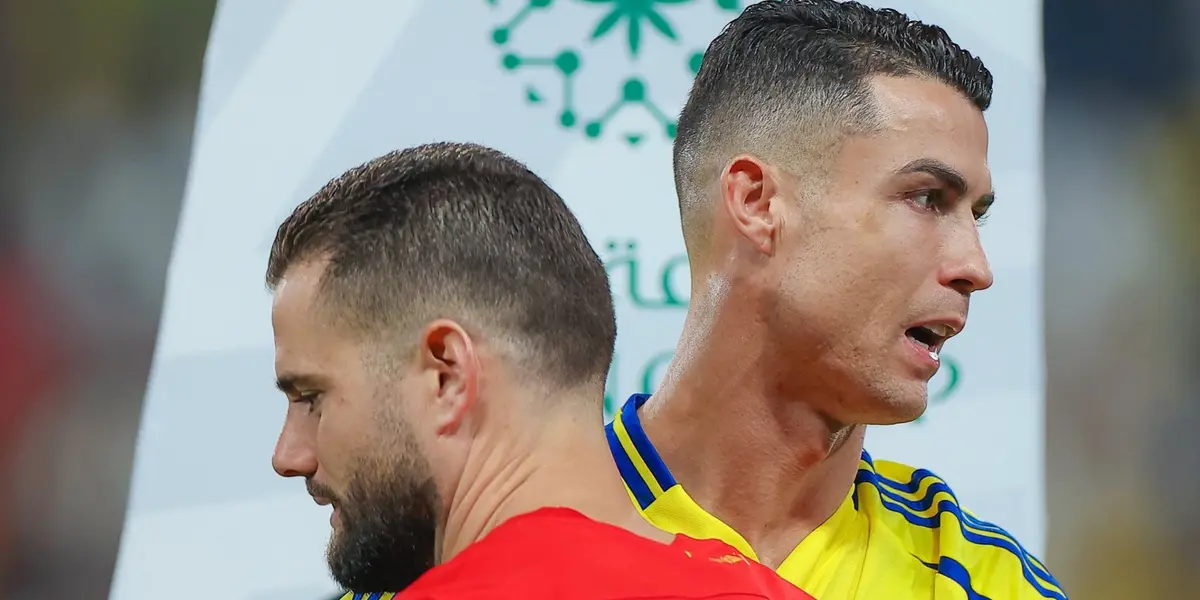 Cristiano Ronaldo y Nacho / Foto: X