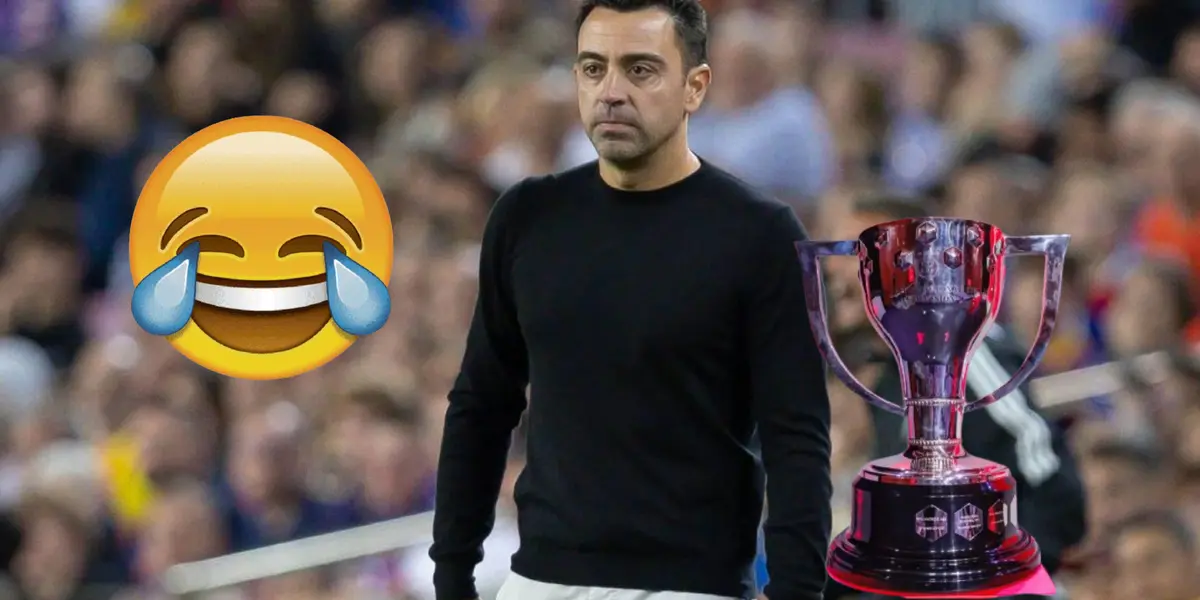 De risa, Xavi afirma que su equipo sería líder de La Liga por este motivo.