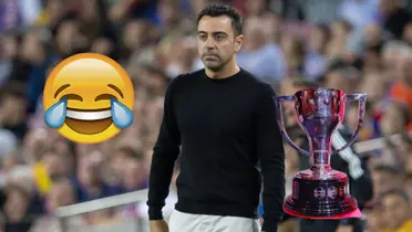 De risa, Xavi afirma que su equipo sería líder de La Liga por este motivo.
