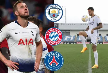 Después del interés del Madrid, se abrió la puja por el delantero inglés.