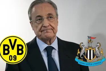 Dortmund y Newcastle se interesan por un jugador pretendido por Florentino Pérez.