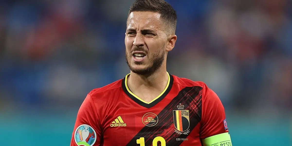 Eden Hazard sigue sin hacer pie en su selección y de momento el Mundial de Qatar no le esta siendo de ayuda.