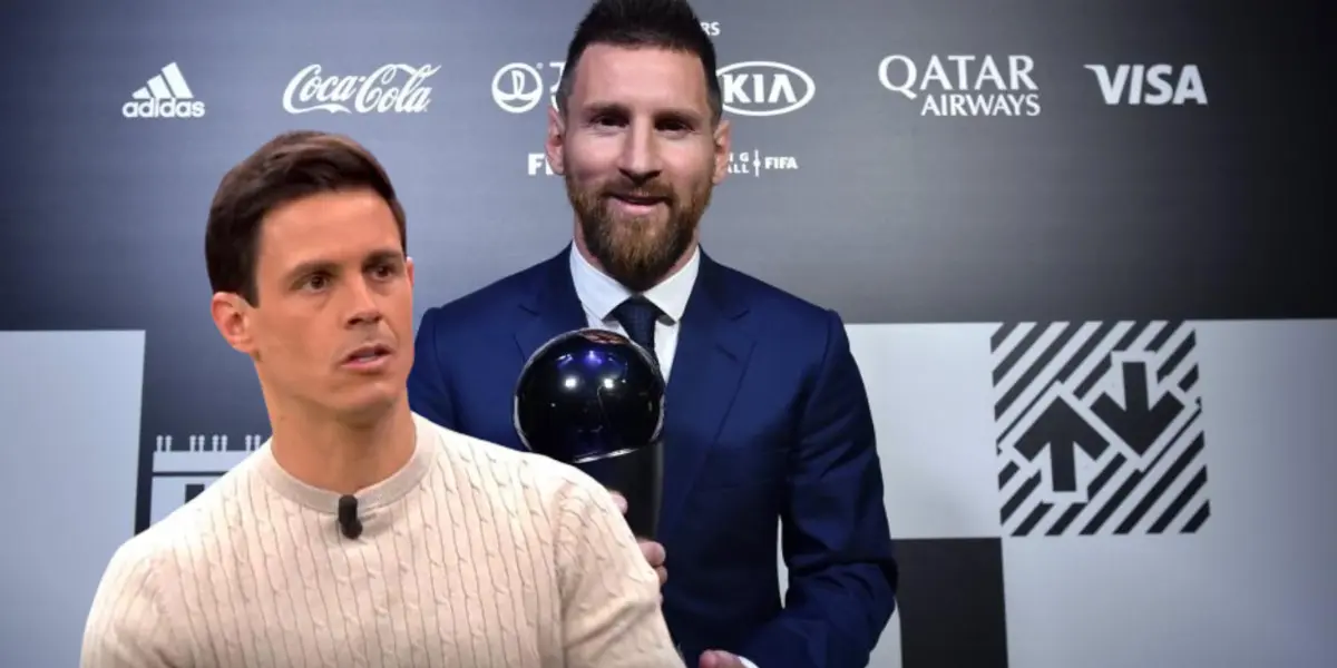 Edu Aguirre enfadado por el The Best a Messi.