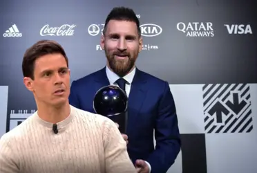 Edu Aguirre enfadado por el The Best a Messi.