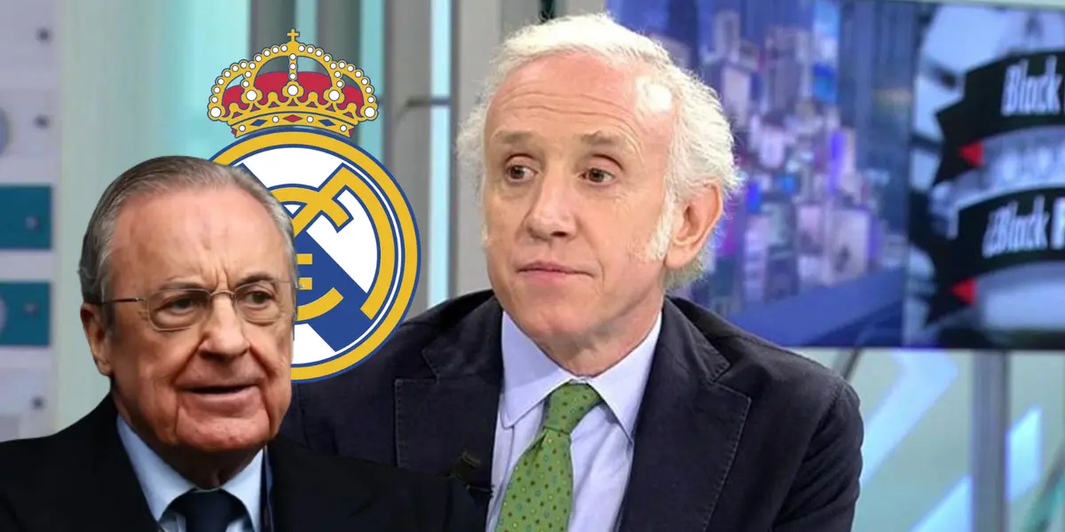 Eduardo Inda y Florentino Pérez Foto: Madridista Universal y Relevo