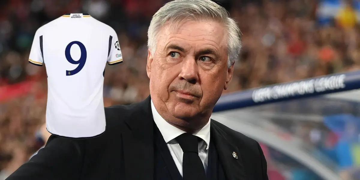 El '9' que quiere Ancelotti para reforzar su ataque.