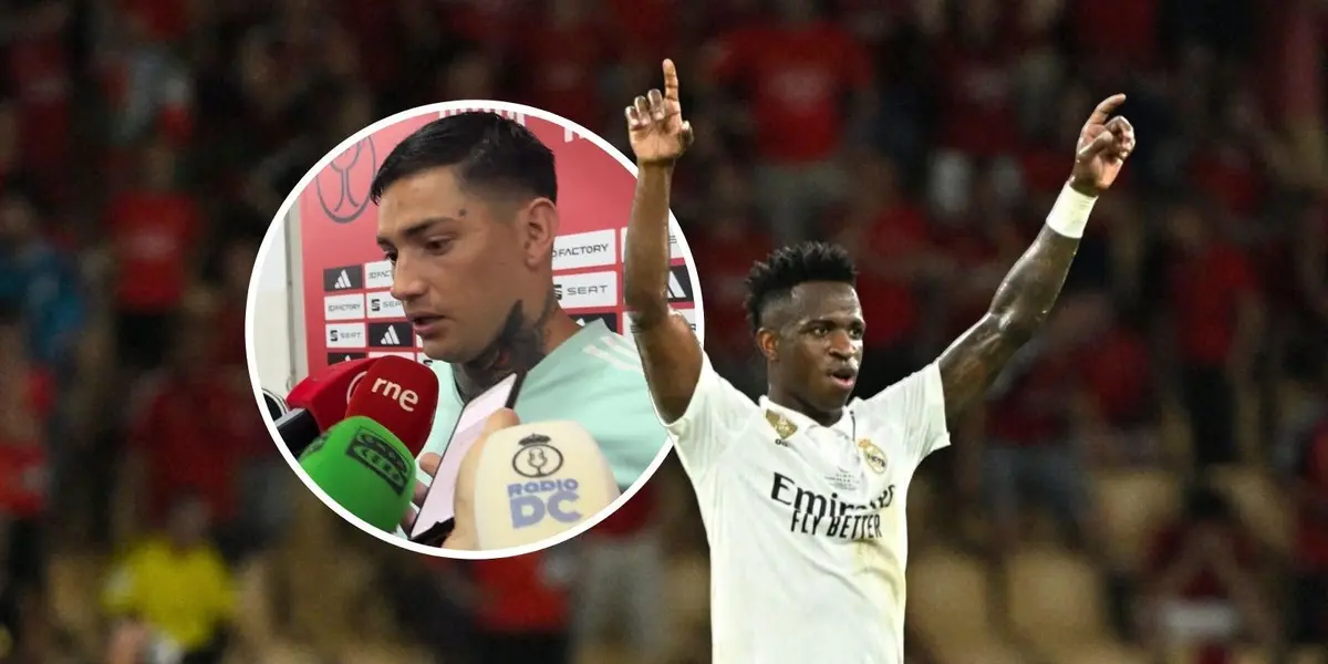 El argentino no pudo contener la bronca y lo atacó también después de la final de Copa.