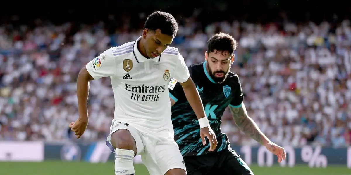 El brasileño asistió a Benzema para su doblete ante el Almería