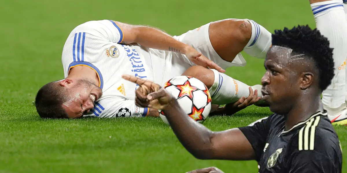 El brasileño se ha retirado lesionado del partido ante Celta de Vigo y se espera por su evolución.