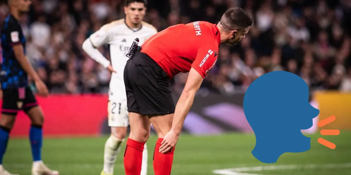 El cántico que hizo el Santiago Bernabéu cuando el árbitro cayó lesionado.