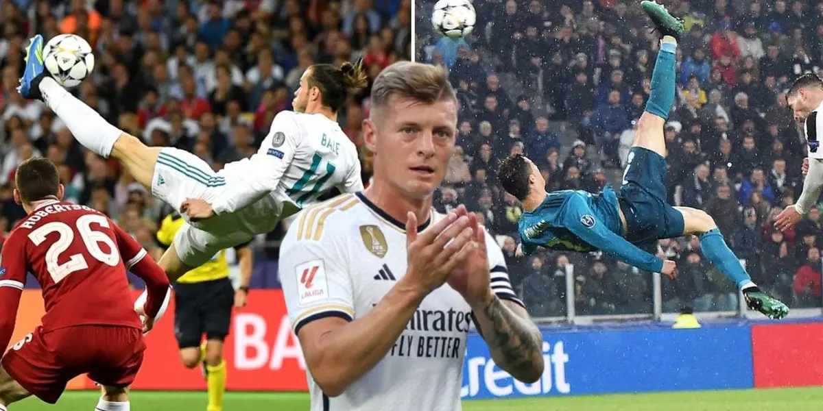 El centrocampista alemán del Real Madrid eligió cual chilena le parece mejor.