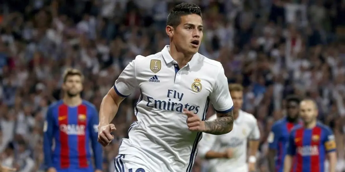 El colombiano que quiere seguir los pasos de su máximo ídolo, James Rodríguez.