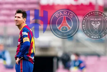 El conjunto blaugrana está dispuesto a perder su dignidad para recuperar al argentino.