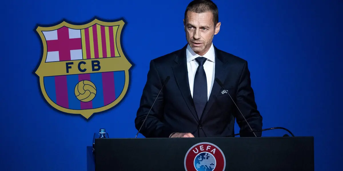 El conjunto blaugrana tiene al máximo organismo del fútbol europeo al acecho.