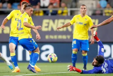 El conjunto gaditano aguantó lo más que pudo hasta en el Merengue por fin pudo romper el cero.