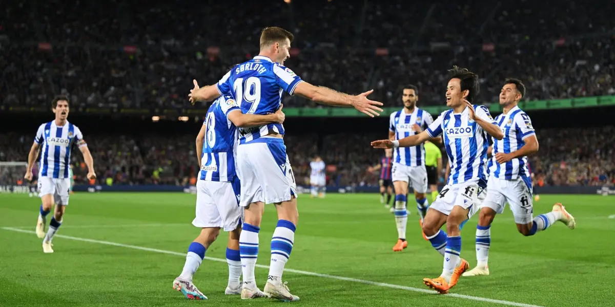 El conjunto vasco le dio la bienvenida correspondiente a la plantilla culé.