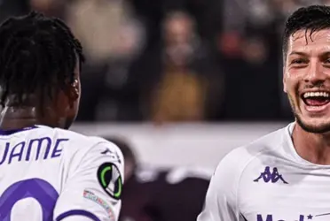 El delantero serbio le marcó al Hearts en la UEFA Conference League