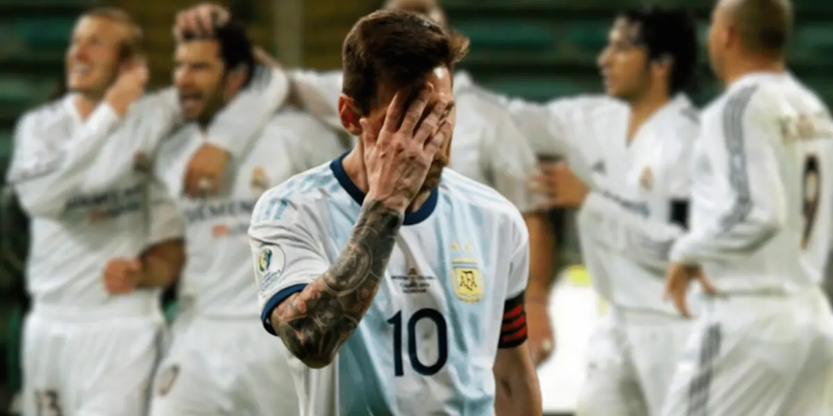 El delantero también supo compartir plantilla con el astro argentino.