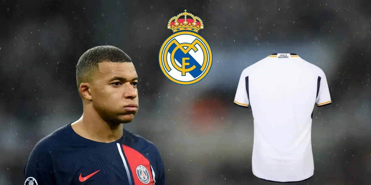 El dorsal que puede llevar Mbappé en el Real Madrid.