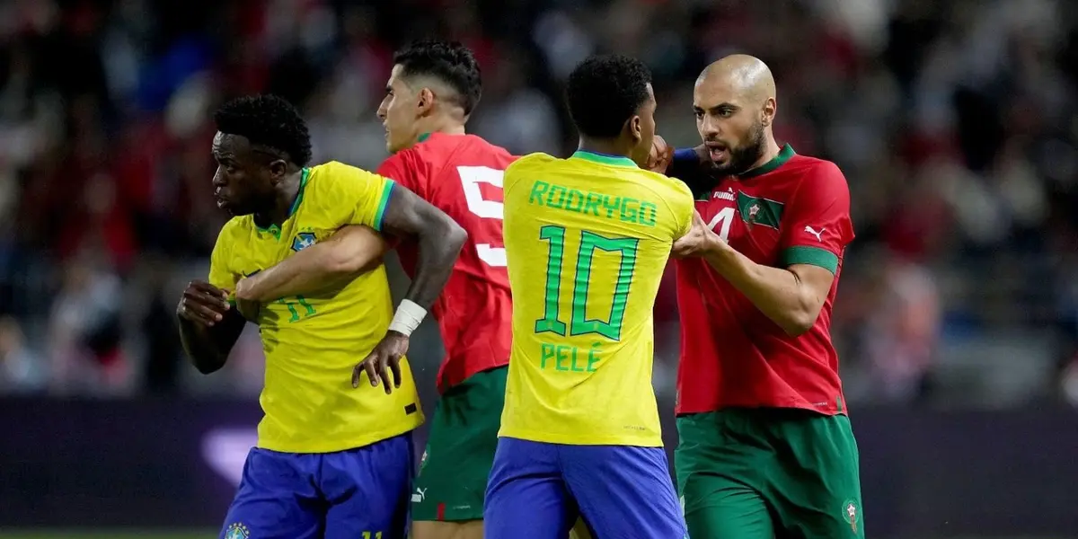 El encuentro ante los africanos no tuvo nada de amistoso.