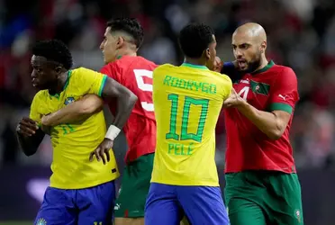 El encuentro ante los africanos no tuvo nada de amistoso.